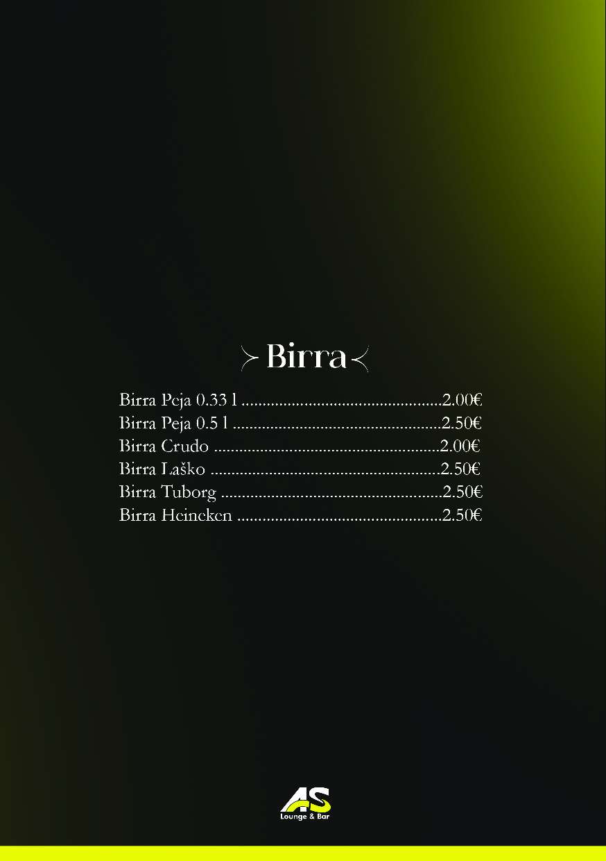 Menu Page